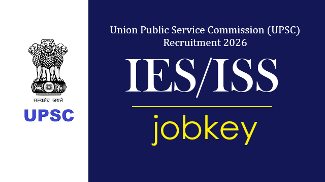 UPSC IES ISS Online Form 2026-jobkey